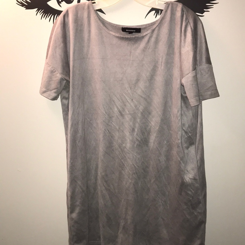 Suede Dress
